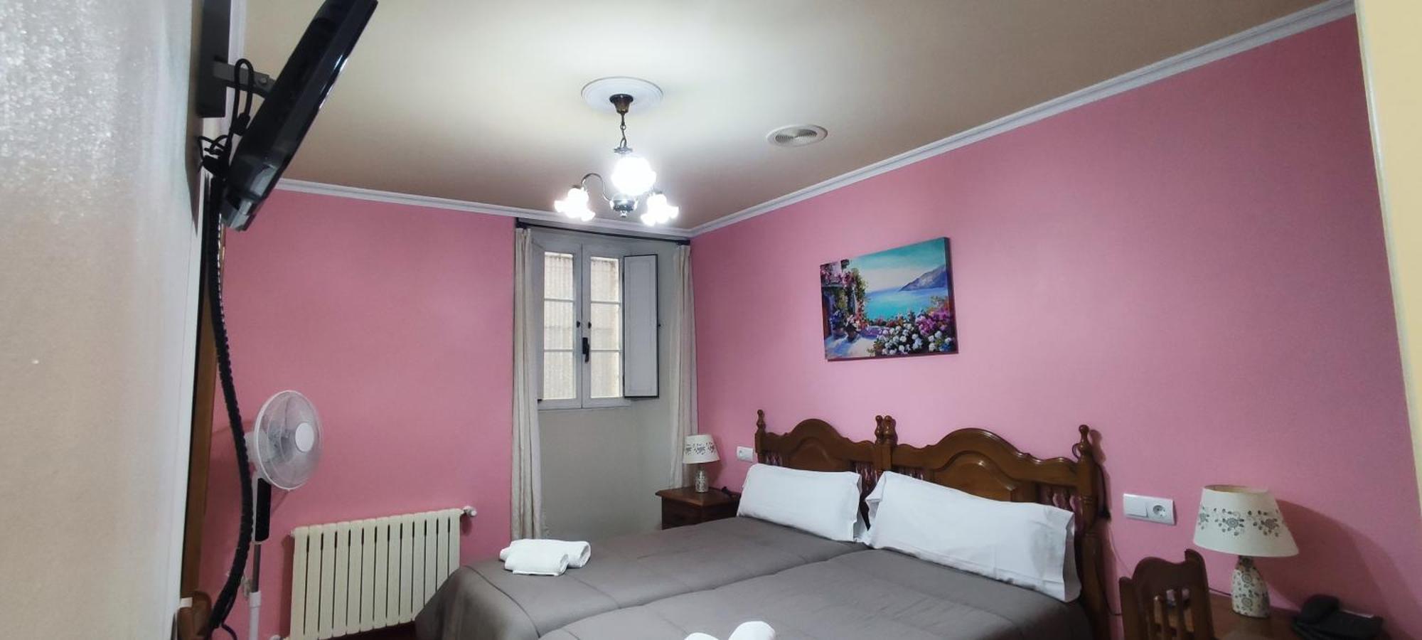 Pico Sacro I Hostal-Pension Santiago De Compostela Værelse billede