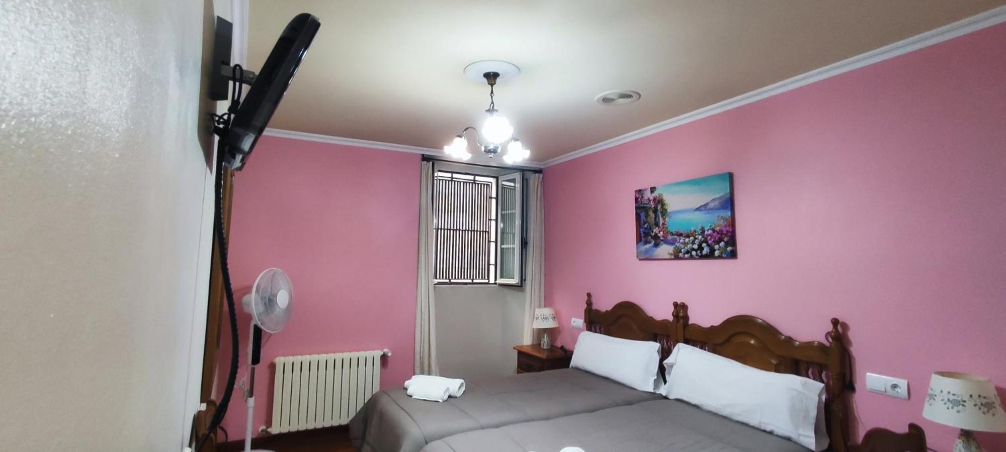 Pico Sacro I Hostal-Pension Santiago De Compostela Værelse billede