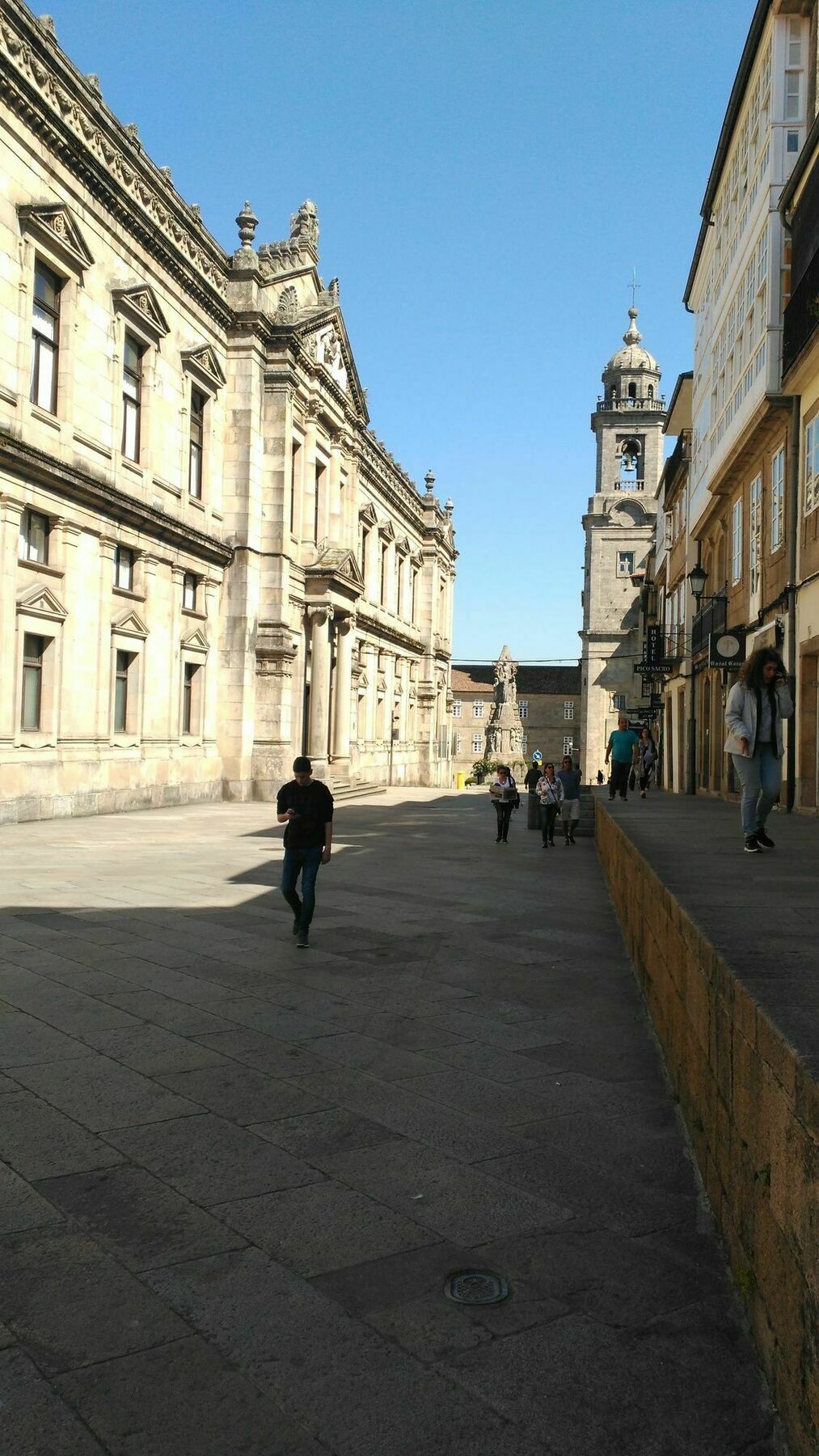 Pico Sacro I Hostal-Pension Santiago De Compostela Eksteriør billede