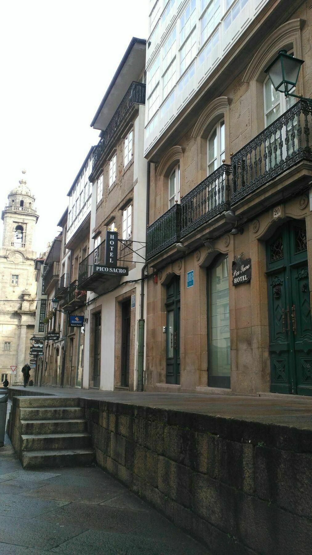 Pico Sacro I Hostal-Pension Santiago De Compostela Eksteriør billede